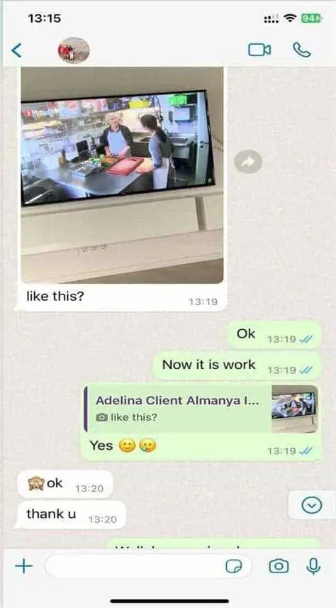TrimixIPTV customer review on WhatsApp 7
